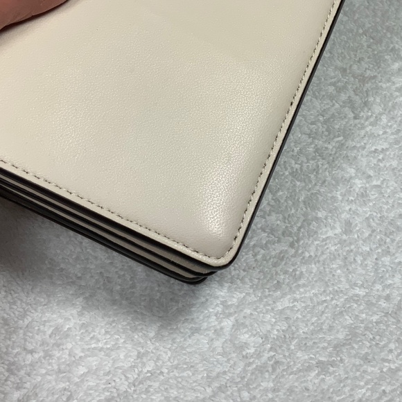 Coach Callie Foldover Clutch With Quilting And Rivets 76543
